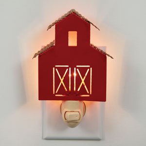 Red Barn Night Light - Box of 4