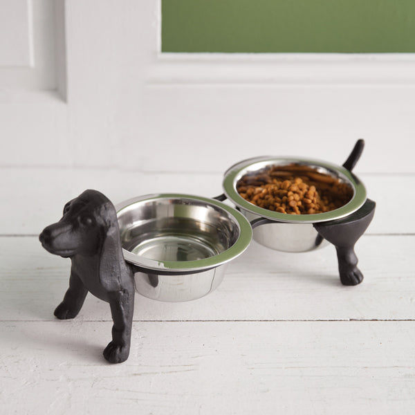 Cast Iron Dog Feeder