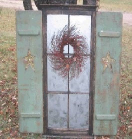 Primitive Shutter Window