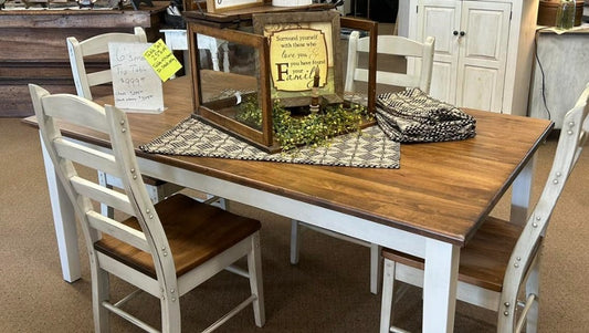 Primitive Dining Room Table - Farmhouse Table