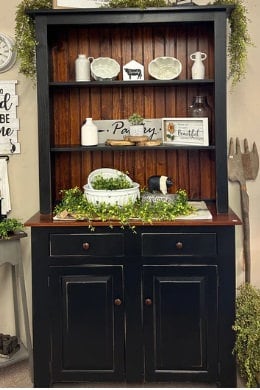 Farmhouse Hutch Cupboard