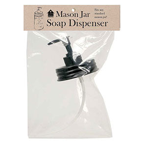 Mason Jar Soap Dispenser Lid - Box of 4