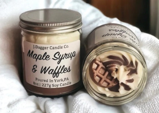 Primitive Maple Syrup Jar Candle