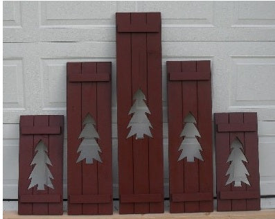 Custom Handcrafted Exterior Shutters